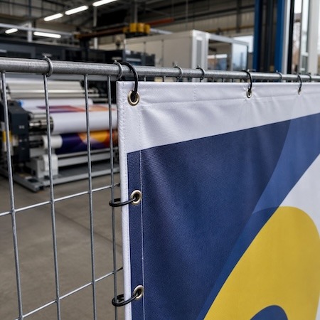 Werbebanner – welches Material hält eine ganze Saison im Freien aus